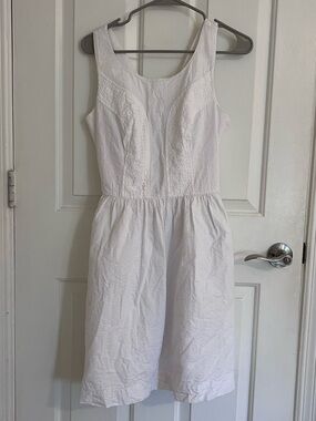 Lilly Pulitzer White Sleeveless Dress